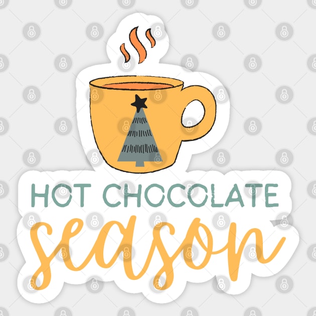 Hot Chocolate Season Sticker by The WYLD Tribe